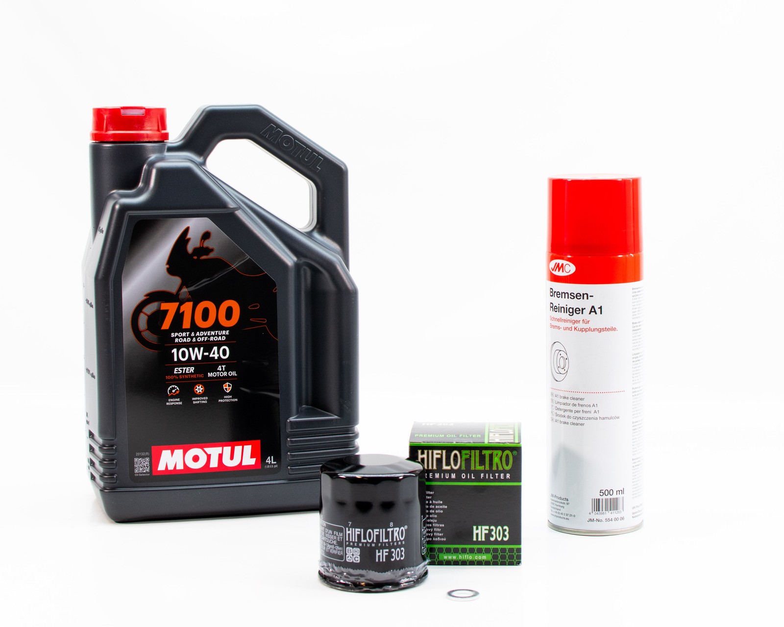Kit Entretien Vidange pour HONDA VFR 750 R 1988-1993 avec Huile MOTUL 7100 10W40 4L