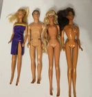 Mattel Barbie and Friends Vintage Lot Ken Barbie Dolls
