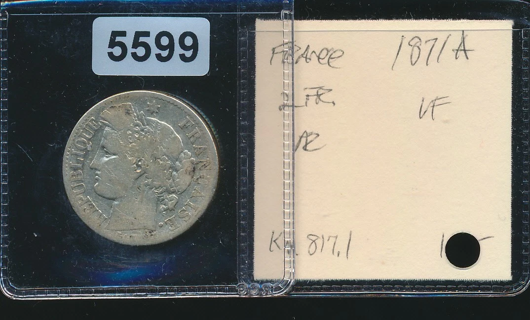 1871 Year French Coins for sale | eBay