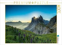 Calvendo Puzzle Sunrise At Seceda, Ortisei | 1000 Pieces, Finished Size 25.2 × 1