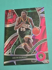 2021-22 Panini Spectra - Spectracular Debut Kevin Durant #167 Asia Red Prizm