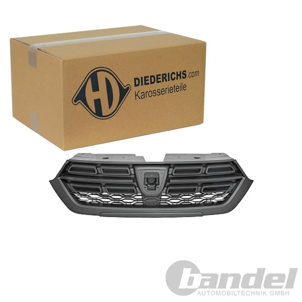 Diederichs KÜHlergrill KÜHlergitter Schwarz Passend FüR Dacia Dokker | 4570140-image