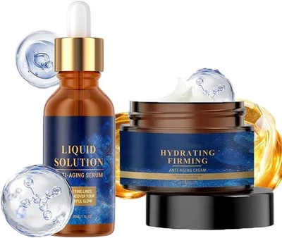 BRANDED Olavita Anti Wrinkle Serum & Cream, Olavita BOX- Liquid Solution Serum & Face C