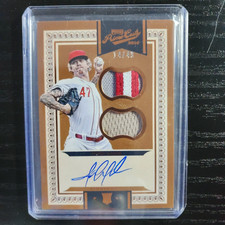 2016 Panini Prime Cuts Baseball - John Lamb RC - Dual Patch Auto /49