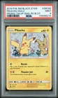 2019 POKEMON BLACK STAR PROMO PIKACHU HOLO TEAM UP SM162 PSA 9