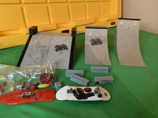 Spin Master Tech Deck 2009 Skate Ramps And Boards Lot- Pre-owned