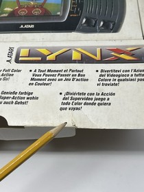 Atari Lynx II 2 Console Box Only Empty