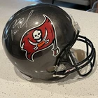 Tom Brady Autographed/Signed Buccaneers Full Size Replica Helmet NO COA