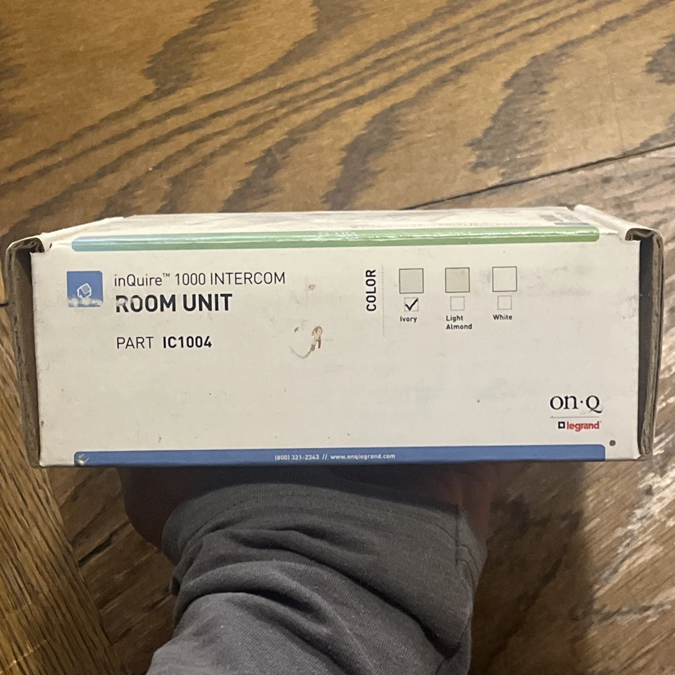 Unidad de intercomunicación ON-Q Legrand InQuire 1000 IC1004-IV marfil Foto 2 de 4