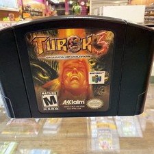 Turok 3 Shadow of Oblivion Nintendo 64 N64 Authentic *Tested Working*