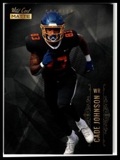 2021 Wild Card Matte White #MBC-70 Cade Johnson Black