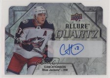 2019-20 Upper Deck Allure Quartz Auto Cam Atkinson #AQ-CA Auto u0h