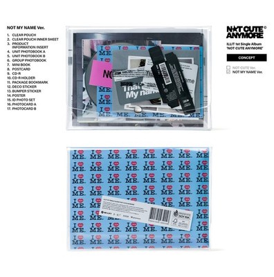 ILLIT 1st Single Album [NOT CUTE ANYMORE] NOT MY NAME Ver. CD+Book