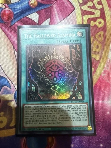 The Hallowed Azamina - ROTA-EN053 - Super Rare - 1st Edition NM Yugioh