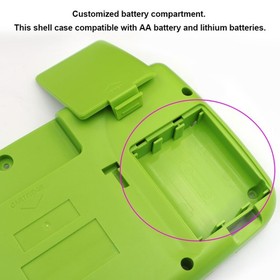Replacement Housing Shell With Dual Batteries Mod For Sega Game Gear For Sega GG