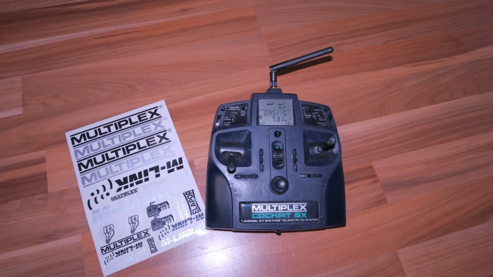 Multiplex Sender 7-Kanal Cockpit SX M-Link FMSS 2,4 GHz einwandfrei - Bild 4 von 4