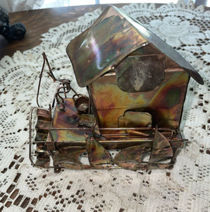 VINTAGE UINIQUE COPPER COLOR MUSIC BOATHOUSE PLAYS BEYOND THE SEA