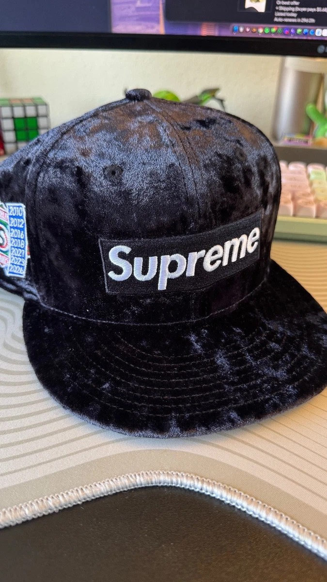 Supreme Velvet Hats for Men for sale | eBay