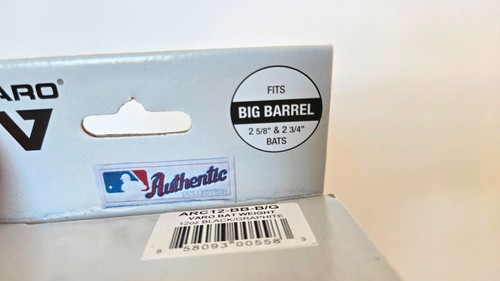 Varo 12oz Baseball Bat Training Weight ARC Series Fits Big Barrel 2 5/8"-2 3/4" - Picture 5 of 5