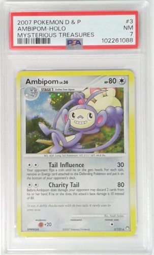 Ambipom graded PSA 7 for sale on eBay