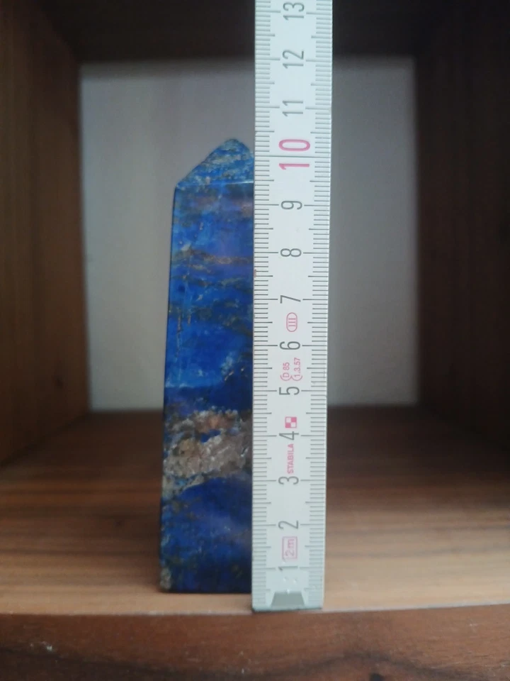 Natürlicher Lapislazuli Obelisk 304 Gramm - Bild 4 von 4