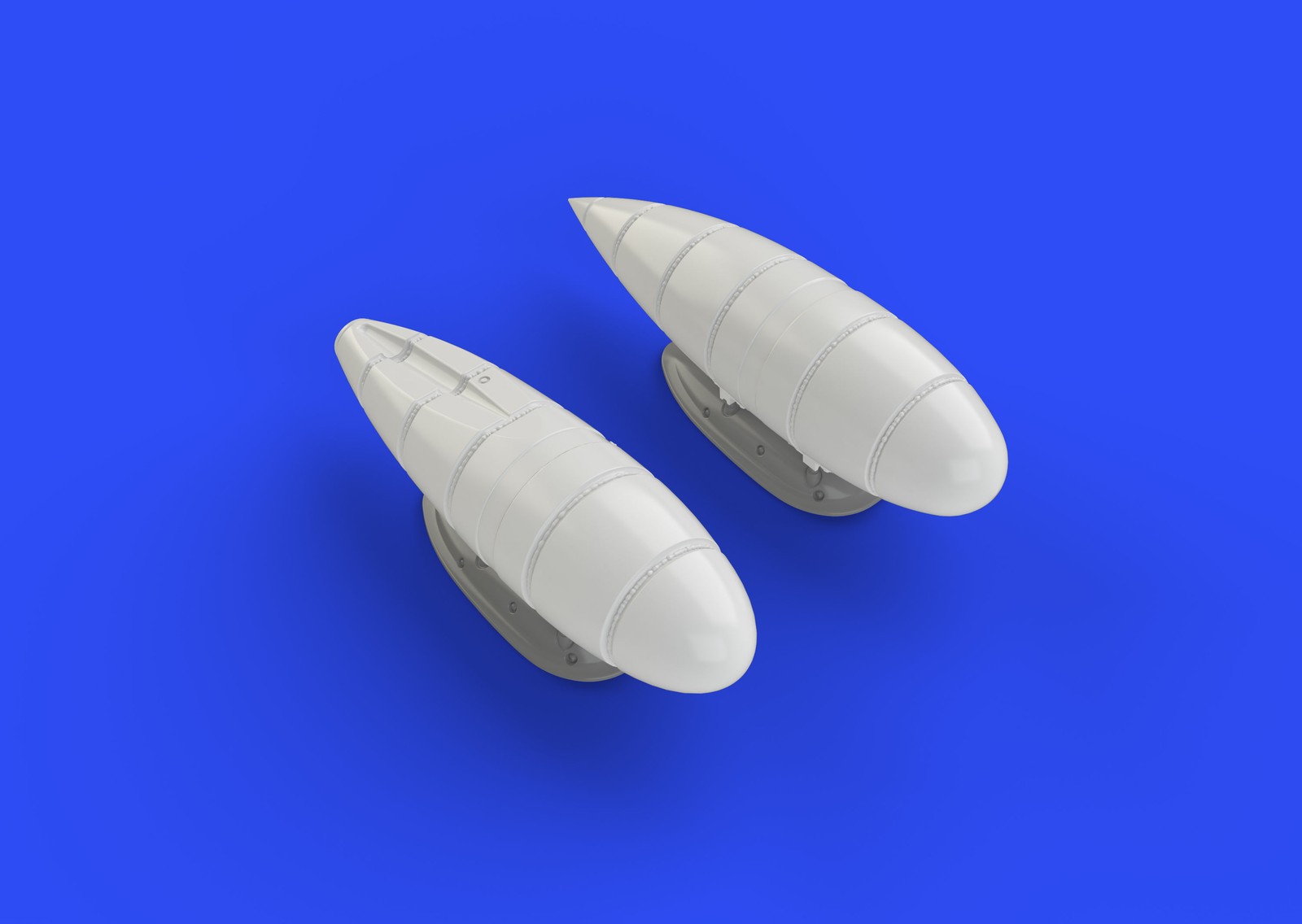 Eduard Accessories 648265 - 1:48 Bf 109G External Fuel Tanks for Eduard - Resin