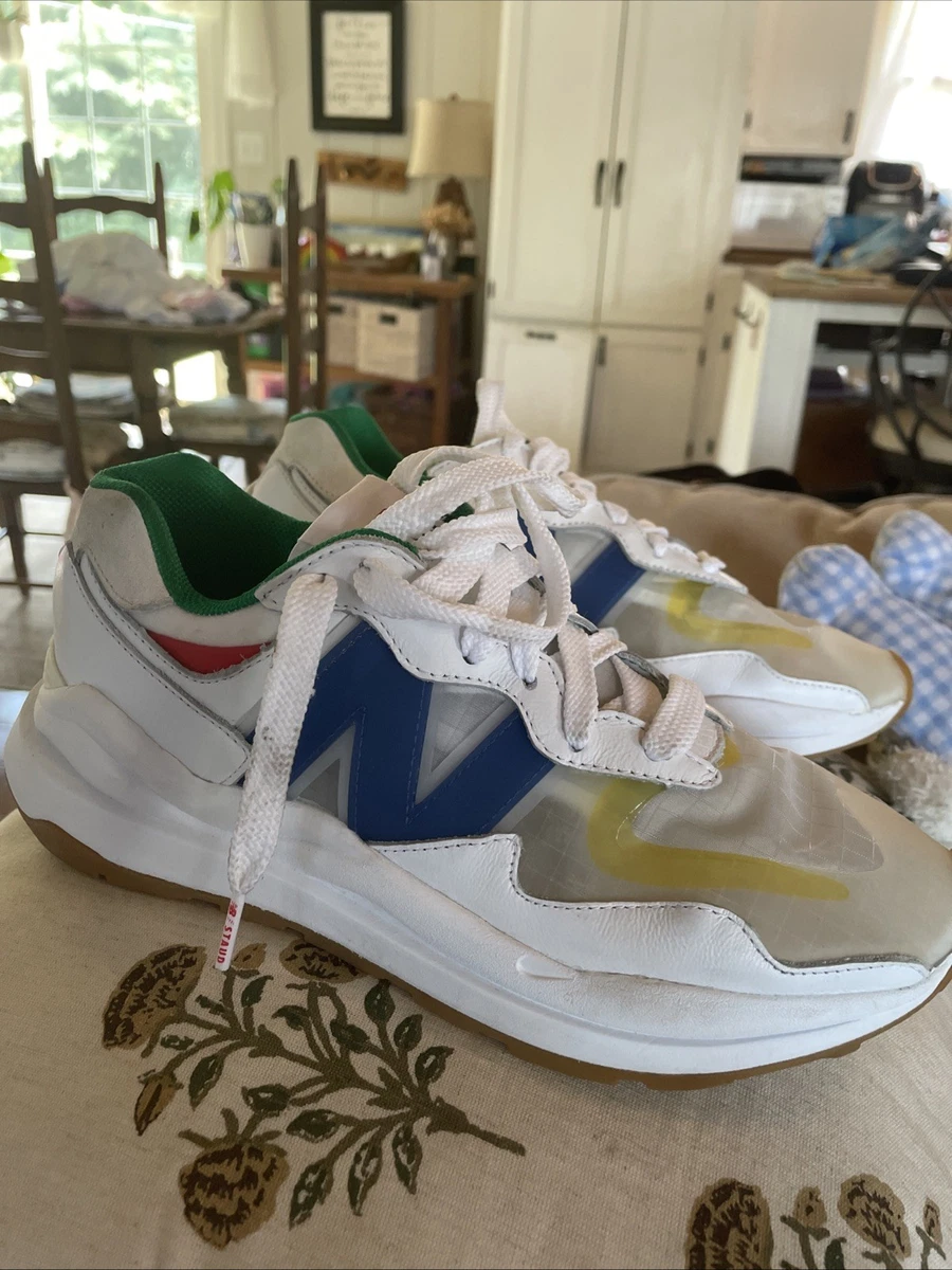 New Balance STAUD x 57/40 \'White Blue Quartz\' Like New Men’s 7.5 (Women 9) New Balance STAUD x 57/40  main image 2