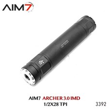 Aim7 Archer 3.0-6 IMD 1/2x28 Modular Linear Comp 6.1" Muzzle Brake