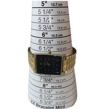 Men's Ultra Thin Vintage Armitron Quartz Gold Tone 100ft W/R New Battery