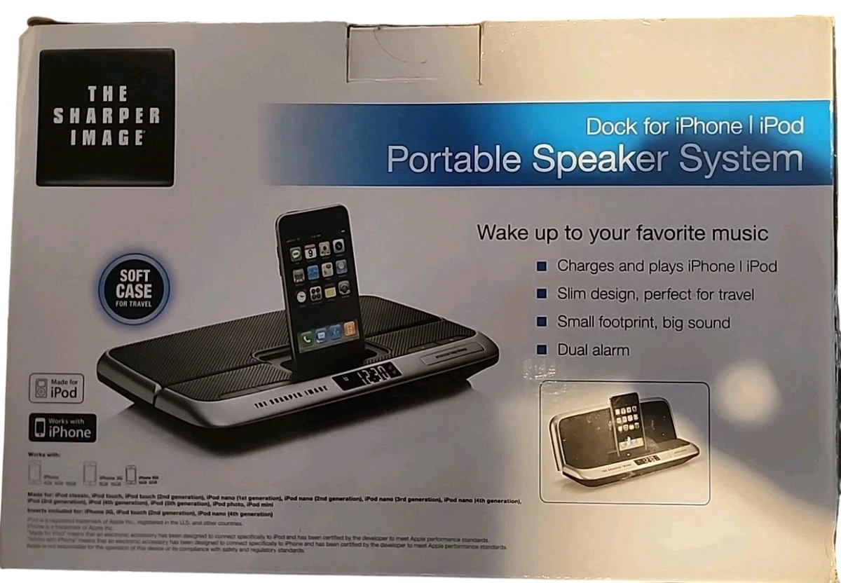 Sharper Image Audio Player Docks & Mini Speakers for iPod Classic