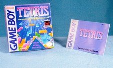 Nintendo Game Boy "Tetris" box & instructions ONLY (no game)
