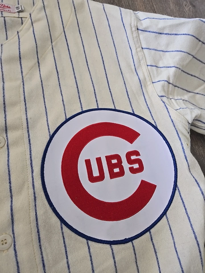 RARE! AUTHENTIC VINTAGE CUBS JERSEY FERGIE JENKINS 40 MEDIUM MITCHELL NESS - Image 4 of 4