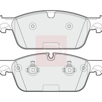 Apec BremsbeläGe Vorne FüR Mercedes GL-CLASS X166 2012-2015 (R90) PAD1928