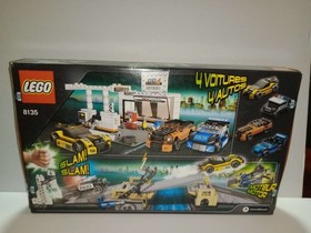 LEGO Racers 8135 Bridge Chase NEW! Police Truck Gas Station Tiny Turbos Slammer