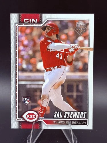 #372 Sal Stewart 2026 Topps Rookie Cincinnati Reds