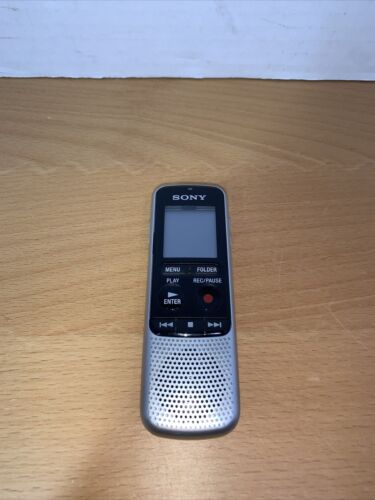 Sony ICD-BX140 Digital Voice Recorder 4GB - Silver - Picture 1 of 5