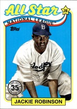 2024 Topps Jackie Robinson #89ASB-44 35th Anniversary All-Stars