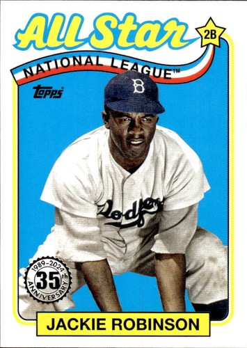 2024 Topps Jackie Robinson #89ASB-44 35th Anniversary All-Stars - Foto 1 di 2