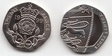 UK Twenty Pence Coins 20p 1982 to 2025 Choose your Year - Brilliant Uncirculated