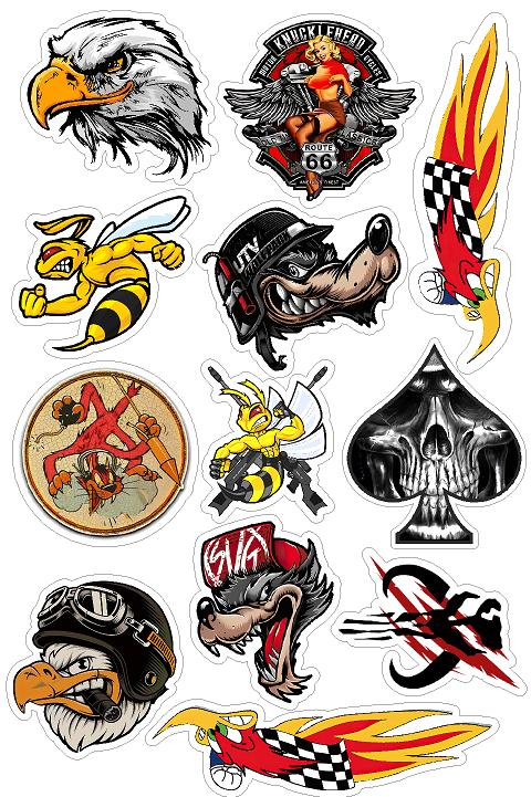 101 Racing Decals Stickers - High Quality Vinyl For Cars, Trucks, Motorcycles (Drag, NASCAR Style) 11 thumbnail image
