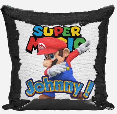 Personalisierte Mario And Sonic Any Name Magic Reveal Blaue