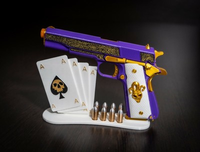 Joker Gun Suicide Squad Cosplay Joker Costume Inspired Weapon Gun Prop Ebay