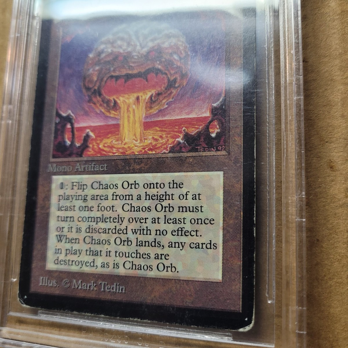 Chaos Orb Beta Magic MTG Graded Beckett 3 Rare Limited Rare Chaos Orb Beta Magic MTG Graded Beckett 3 Rare Limited Rare