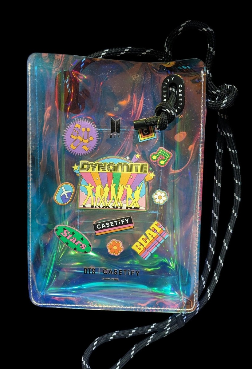 Casetify x BTS Translucent Multichrome Crossbody Bag | eBay