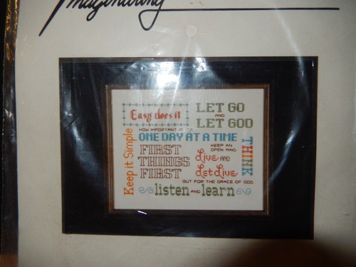 IMAGINATING Marilyn Clark, Inc., Cross Stitch Kit; Positive Sayings