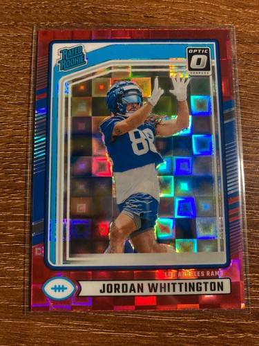 2024 Donruss Football Rated Rookie, Red Pandora Cards - You Pick - Free Shipping - Picture 75 of 101