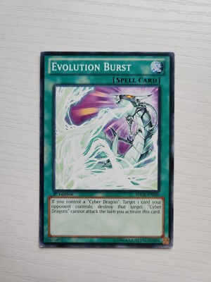 Yugioh TCG - Evolution Burst - Common 1st ed - SDCR-EN020 | eBay