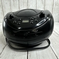 Memorex MP3221 AM/FM Radio/CD Player/Aux. Portable Boombox With  Cord - TESTED