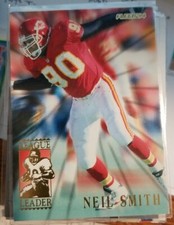 1994 Fleer League Leaders Kansas City Chiefs Football Cards #8 Neil Smith