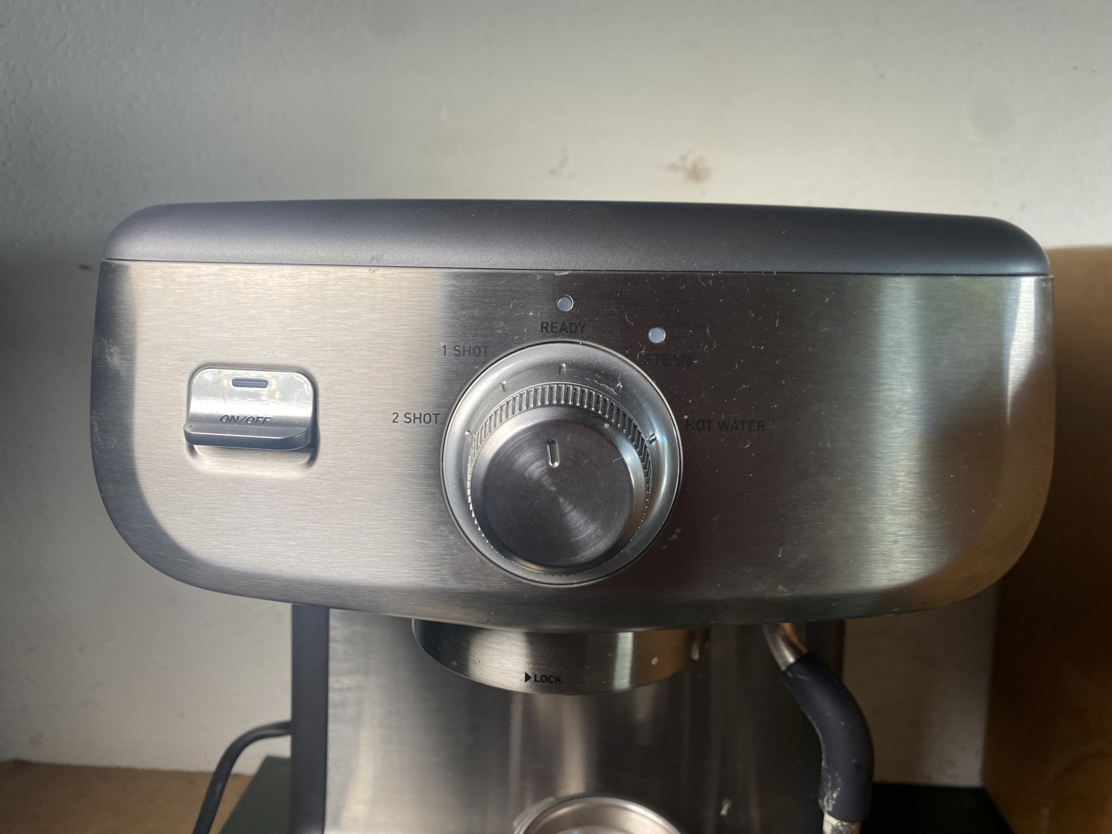 Calphalon BVCLECMP1 Espresso Machine with Steam Wand Silver eBay